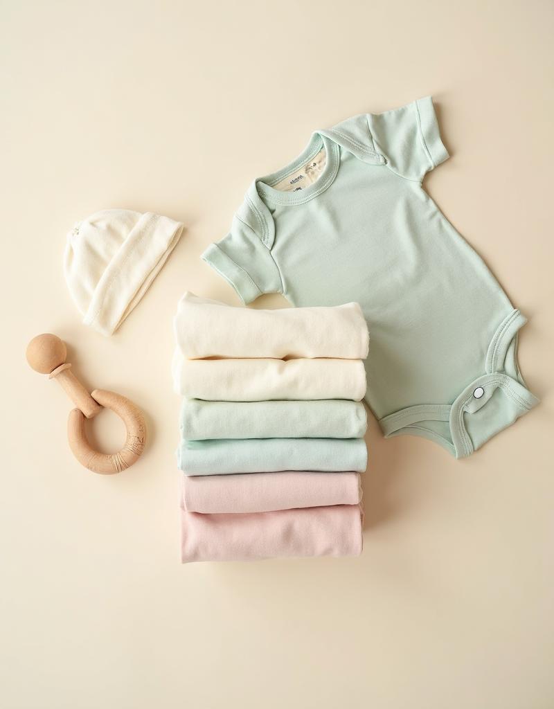 Spokojne przygotowania do narodzin dziecka - ubranka i akcesoria